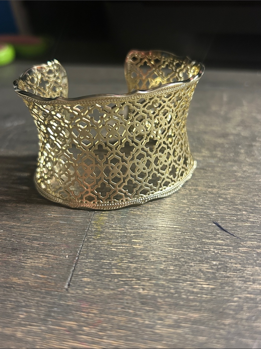 Kendra Scott‎ Candice Cuff Bracelet (shown here in gold filigree